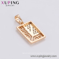 33717 Hot sale beautiful ladies jewelry 18k gold plated pendnat